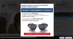 Desktop Screenshot of optikmed.hu