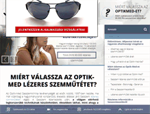 Tablet Screenshot of optikmed.hu